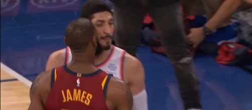 Enes Kanter trolls LeBron James once again. Image Credit: MLG Highlights / YouTube