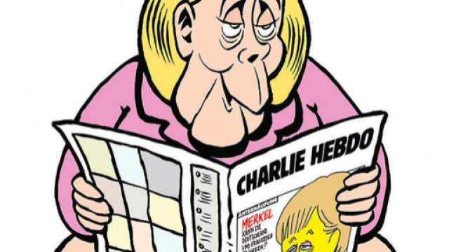 Charlie Hebdo" d&eacute;shabille Merkel pour sa premi&egrave;re en Allemagne ... - lepoint.fr