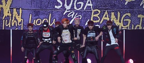 The group will sing their single "DNA." [Image via Korea_Mnet_BTS_01/Flickr]