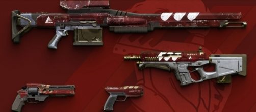 New Monarchy weapons in 'Destiny 2.' - (Image Credit: MoreConsole/YouTube screencap)