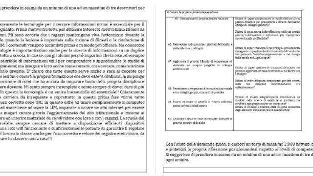 esempio di bilancio iniziale gi&agrave; compilato