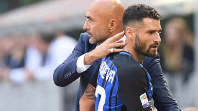 Foto "Candreva-Spalletti", fonte Sportmediaset