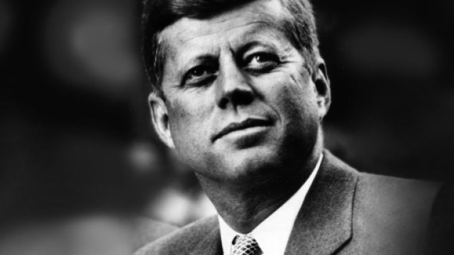 Il presidente americano John F. Kennedy