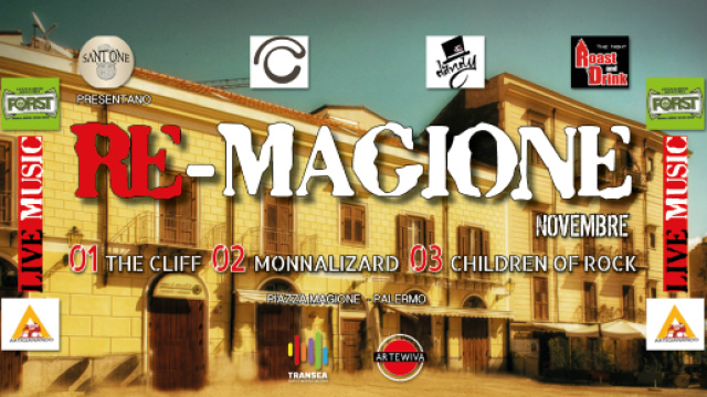 Locandina dell'evento a Piazza Magione