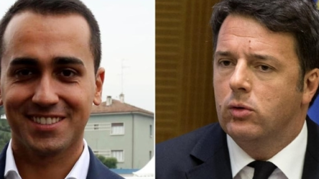 Luigi Di Maio contro Matteo Renzi