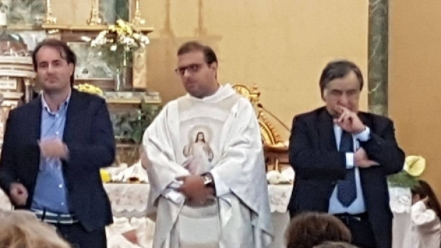 Orlando e Micari in chiesa a Palermo