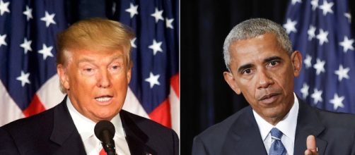 Donald Trump, Barack Obama, via Twitter