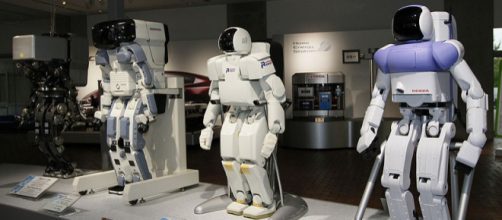 Honda prototype robots (Image credit &ndash; Morio, Wikimedia Commons)
