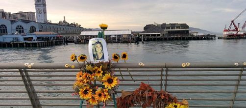 Kate Steinle memorial. - [Image courtesy Gianluca Cogoli Wikimedia Commons]