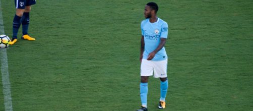 Manchester City midfielder Raheem Sterling in a past match against Tottenham Hotspurs. (Image Credit: Brad Tutterow/Flickr)