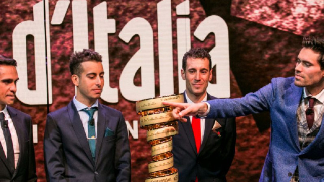 Presentato il tracciato del Giro d'Italia 2018 - bicitv.it