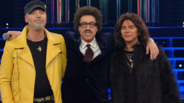 Tale e quale show: Marco Carta con Federico Angelucci e Filippo Bisciglia