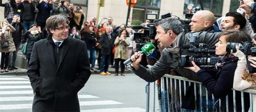 Carles Puigdemont en Bruselas, Agencia EFE