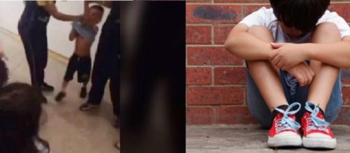 Circula na internet um v&iacute;deo em que professora supostamente for&ccedil;a um menino a passar batom na boca