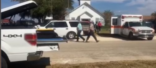 Shooting at Texas Curch. Image credit - CNN | YouTube