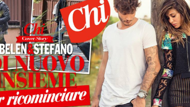 Belen e Stefano di nuovo insieme