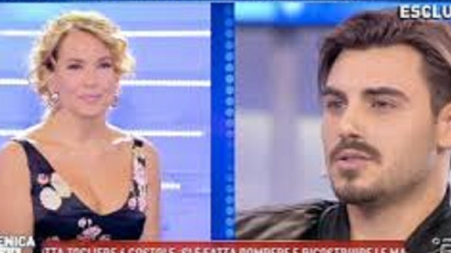 Francesco Monte ospite da Barbara D'Urso a Domenica Live