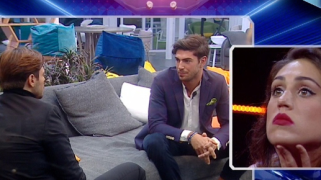 La reazione di Francesco Monte in tv