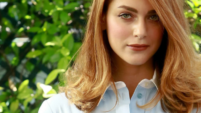 Miriam Leone: photocall in celeste per il nuovo film Fratelli Unici - veryinutilpeople.it