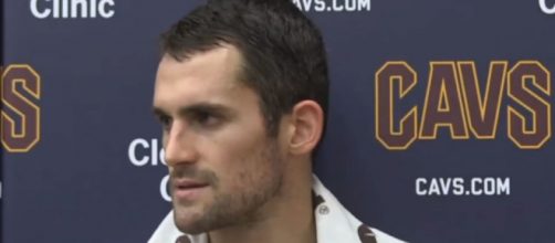 Kevin Love of the Cleveland Cavaliers (via YouTube - The Highlight Laboratory)