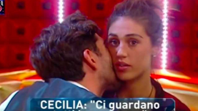 GF VIP: la reazione di Cecilia ai video hot