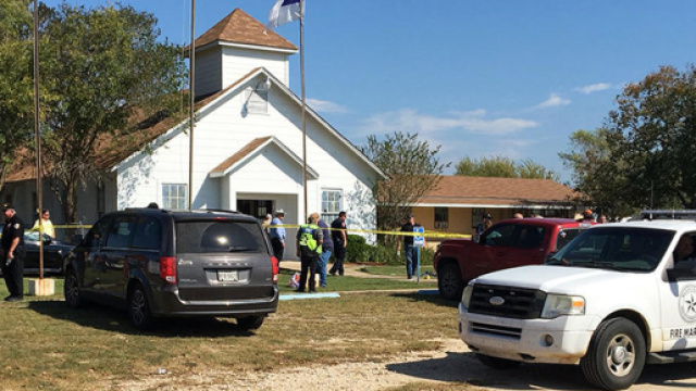 La chiesa battista dove il killer ha aperto il fuoco