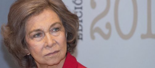 Do&ntilde;a Sof&iacute;a en una foto de archivo