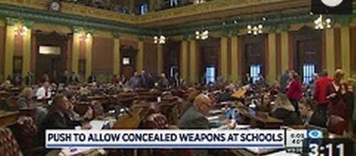 The Michigan State Legislature [Media Source: Wood TV8/YouTube]