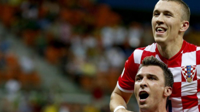 Ivan Perisic e Mario Mandzukic, a caccia di un posto ai Mondiali con la Nazionale croata