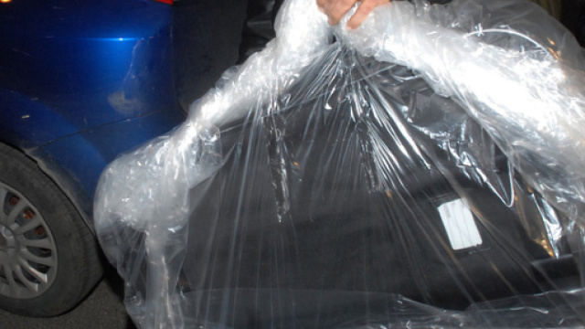 La valiga contenente il cadavere