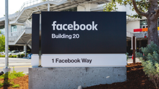 Un&rsquo;immagine dal Campus di Facebook a Menlo Park, in California