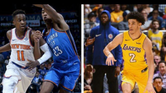 A la Une | Rude rentr&eacute;e pour Franck Ntilikina et Lonzo Ball - dna.fr