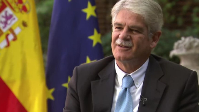 Alfondo Dastis, Ministro degli Esteri spagnolo