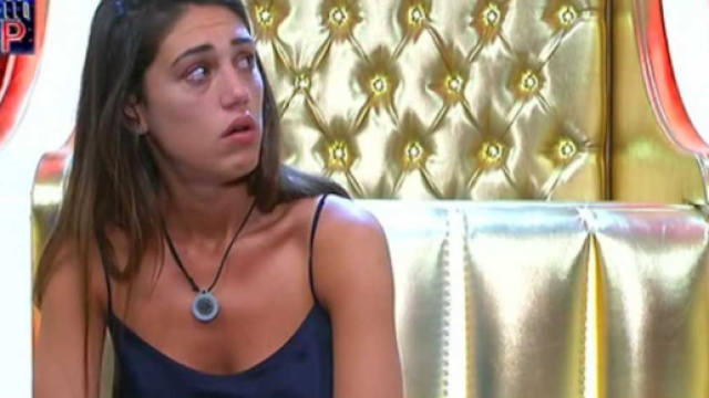 Cecilia Rodriguez in lacrime al GF Vip