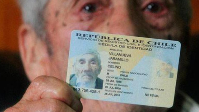 Ha 121 anni ma non pu&ograve; dimostrarlo