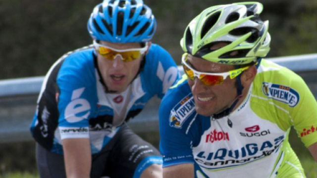 Ivan Basso con la maglia Liquigas