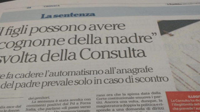 La Sentenza dell'8 novembre scorso non ha dato ancora risultati concreti sul piano dei diritti civili