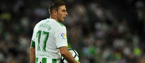 El capit&aacute;n del Betis, en un partido de la presente temporada