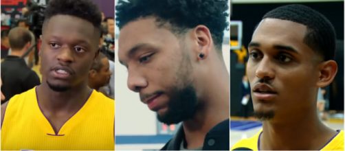 Julius Randle, Jahlil Okafor & Jordan Clarkson are prime targets for the Portland Trail Blazers &ndash; [Image credit: Ximo Pierto/Team Media/Youtube]