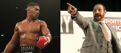 Tyson Fury and Anthony Joshua have been exchanging insults on ... - irishnews.com