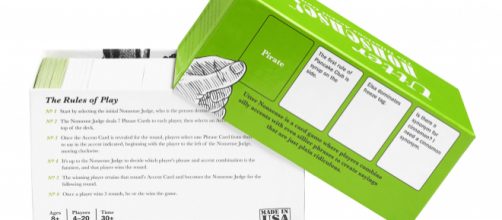 'Utter Nonsense' is hilariously simple--just say silly things in funny accents! (Image via Shannon and Tim Swindle, used with permission.)