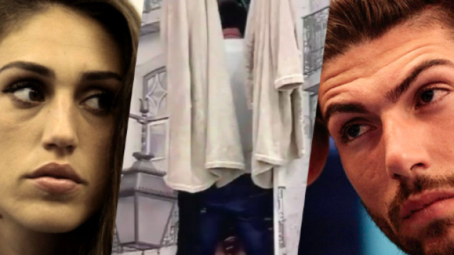 Cecilia ed Ignazio chiusi nell'armadio