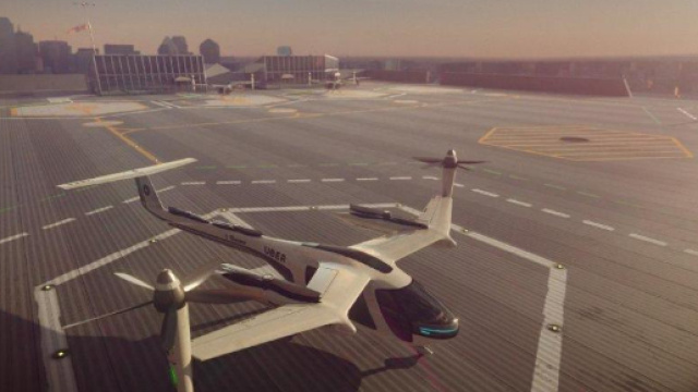 Futuru taxi volanti a Los Angeles