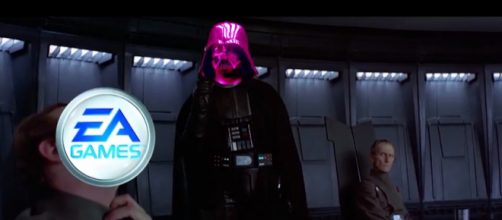 An edited screenshot from 'Star Wars' by Laymen Gaming - YouTube/Laymen Gaming