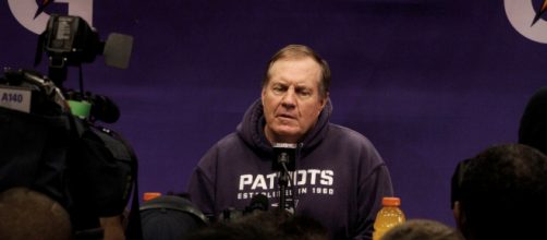 Bill Belichick will rely on Tom Brady to carry them to victory. - [Image Credit: WEBN-TV/WikiCommons]