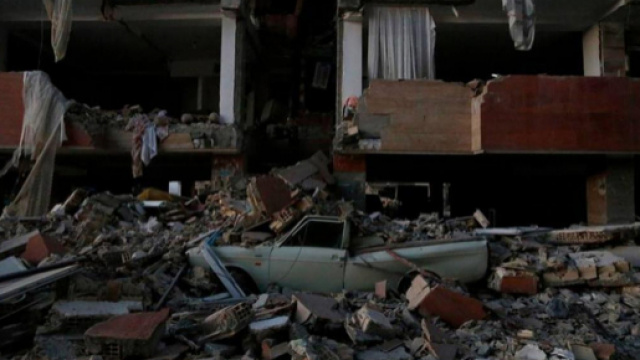 I danni creati dal sisma sono molto evidenti