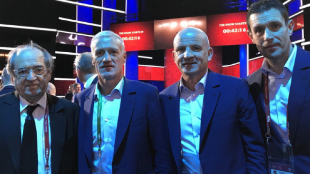 La tirage au sort du Mondial 2018 sourit &agrave; la France ! (Source : Twitter @equipedefrance)