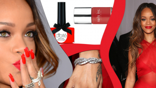 Rhianna sceglie il red-passion