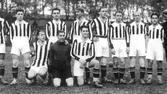 Una formazione della Juventus nel 1926