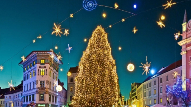 Lubiana si colora di luci - (tgtourism.tv)